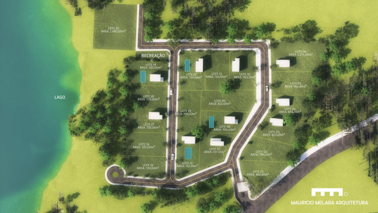 Imagem Terreno à Venda, 714 m² em Passauna - Curitiba Imagem Terreno à Venda, 714 m² em Passauna - Curitiba