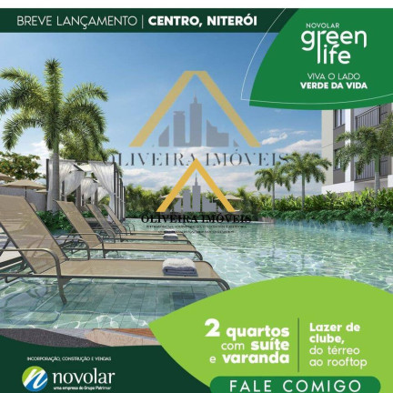 Imagem Apartamento com 2 Quartos à Venda, 10 m² em Centro - Niterói