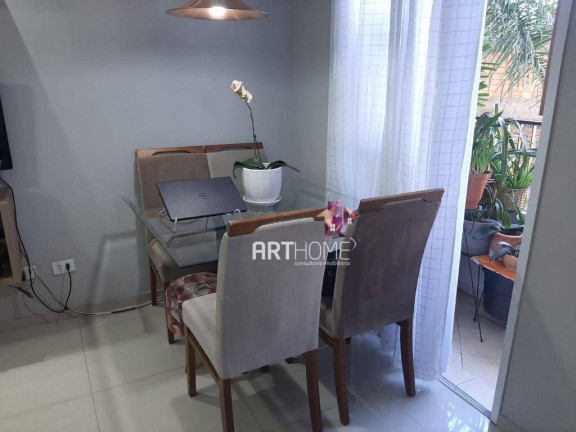 Imagem Apartamento com 2 Quartos à Venda, 49 m² em Vila Palmares - Santo André