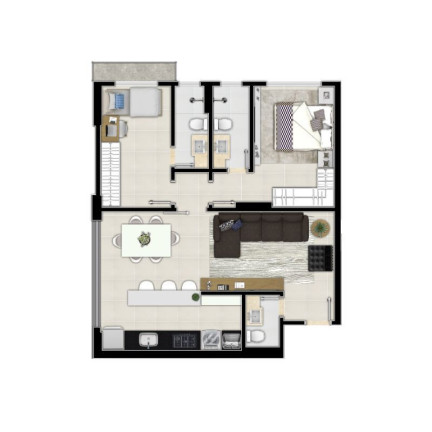 Imagem Apartamento com 3 Quartos à Venda, 110 m² em Setor Marista - Goiânia Imagem Apartamento com 3 Quartos à Venda, 110 m² em Setor Marista - Goiânia