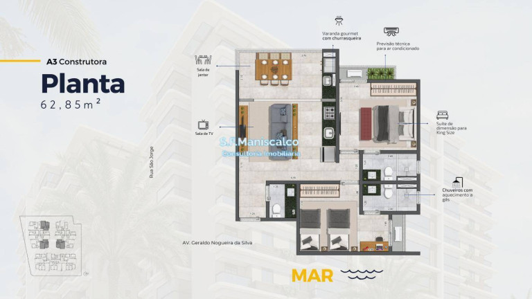 Imagem Apartamento com 2 Quartos à Venda, 72 m² em Jardim Porto Novo - Caraguatatuba Imagem Apartamento com 2 Quartos à Venda, 72 m² em Jardim Porto Novo - Caraguatatuba