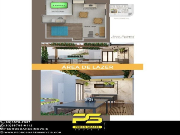 Imagem Apartamento com 2 Quartos à Venda, 48 m² em Recanto Do Poço - Cabedelo Imagem Apartamento com 2 Quartos à Venda, 48 m² em Recanto Do Poço - Cabedelo