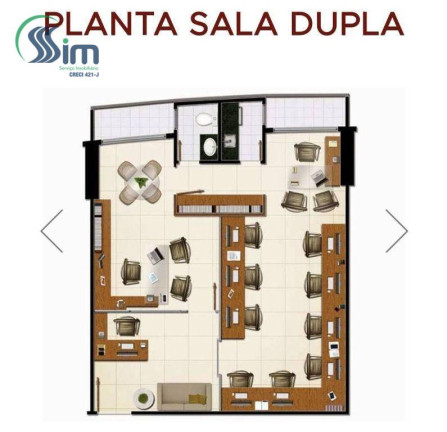 Imagem Sala Comercial à Venda, 30 m² em Edson Queiroz - Fortaleza
