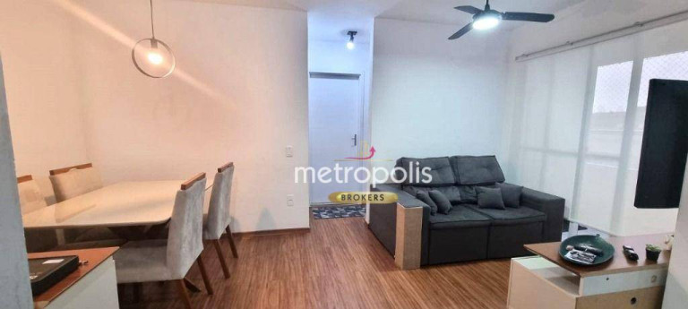 Apartamento com 2 Quartos à Venda, 50 m² em Vila Metalúrgica - Santo André
