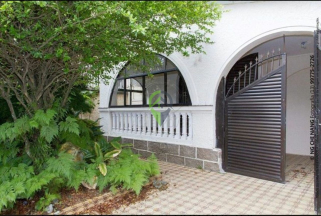 Imagem Casa com 4 Quartos à Venda, 338 m² em Boqueirão - Santos Imagem Casa com 4 Quartos à Venda, 338 m² em Boqueirão - Santos