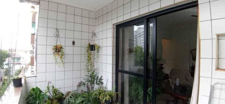 Imagem Apartamento com 2 Quartos para Alugar, 110 m² em Macuco - Santos Imagem Apartamento com 2 Quartos para Alugar, 110 m² em Macuco - Santos