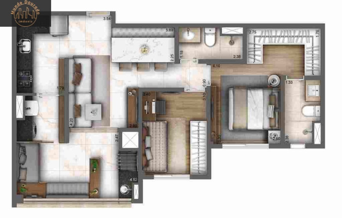 Imagem Apartamento com 4 Quartos à Venda, 119 m² em Ipiranga - São Paulo