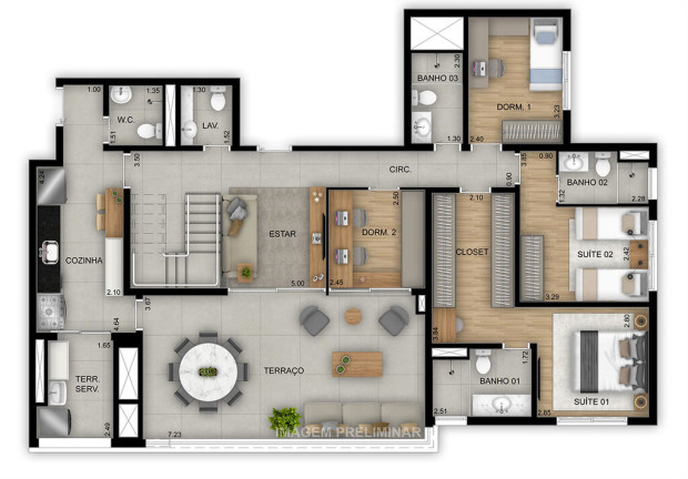 Imagem Apartamento com 3 Quartos à Venda, 90 m² em Tatuapé - São Paulo