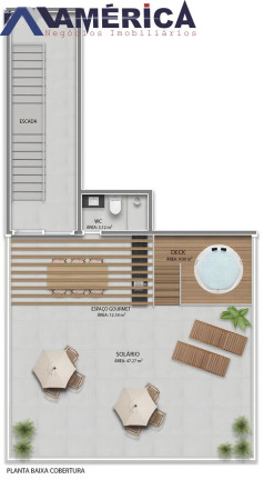 Imagem Imóvel com 1 Quarto à Venda, 24 m² em Manaíra - João Pessoa