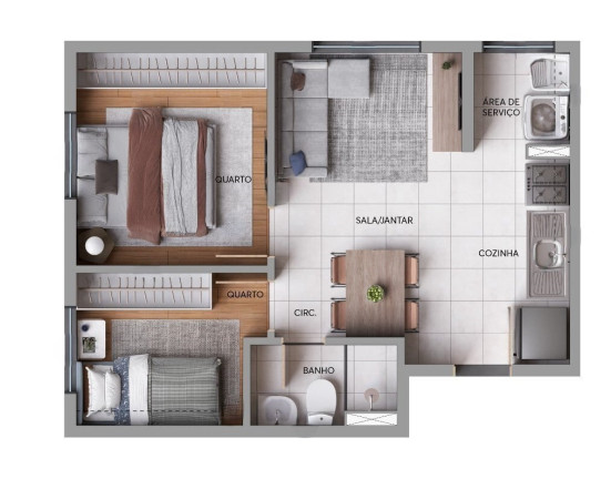 Imagem Imóvel com 2 Quartos à Venda, 36 m² em Vila Sílvia - São Paulo