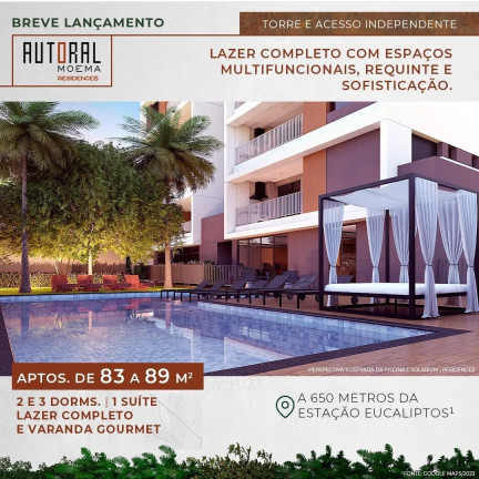 Imagem Apartamento com 3 Quartos à Venda, 83 m² em Moema - São Paulo Imagem Apartamento com 3 Quartos à Venda, 83 m² em Moema - São Paulo