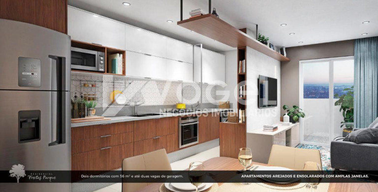 Apartamento com 2 Quartos à Venda, 57 m² em Freitas - Sapucaia Do Sul