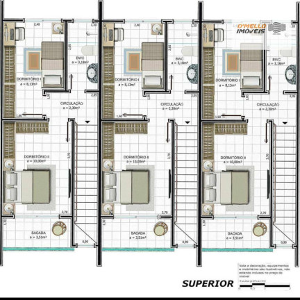 Imagem Sobrado com 2 Quartos à Venda, 72 m² em Serraria - São José