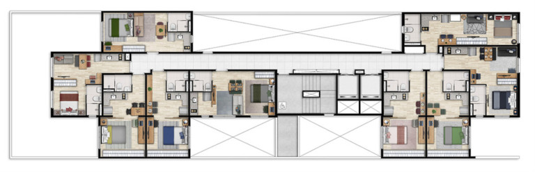 Imagem Imóvel com 1 Quarto à Venda, 24 m² em Vila Buarque - São Paulo Imagem Imóvel com 1 Quarto à Venda, 24 m² em Vila Buarque - São Paulo