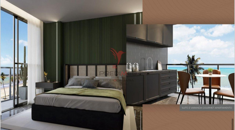 Imagem Flat com 1 Quarto à Venda, 22 m² em Jardim Oceania - João Pessoa Imagem Flat com 1 Quarto à Venda, 22 m² em Jardim Oceania - João Pessoa