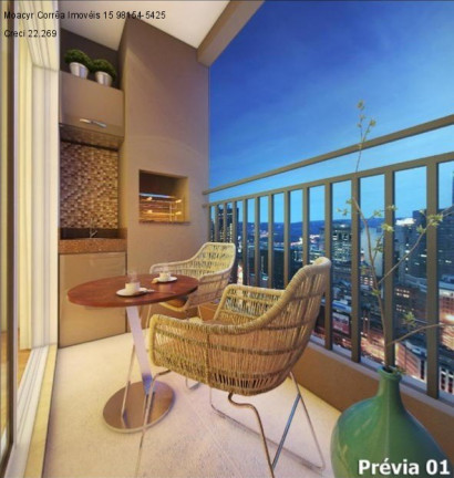 Imagem Imóvel com 3 Quartos à Venda, 80 m² em Condomínio Vivace Campolim - Sorocaba