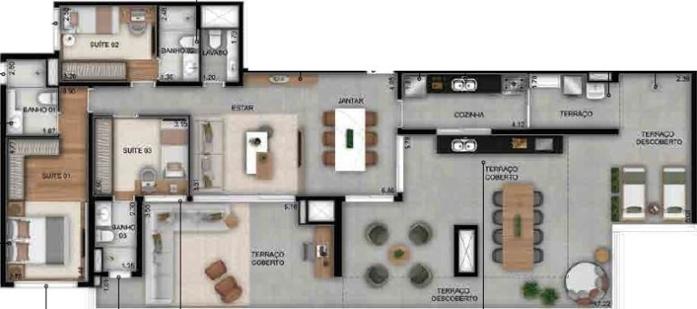 Imagem Apartamento com 3 Quartos à Venda, 120 m² em Butantã - São Paulo