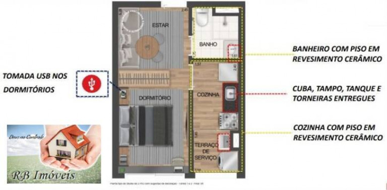 Imagem Studio com 1 Quarto à Venda, 26 m² em Ipiranga - São Paulo Imagem Studio com 1 Quarto à Venda, 26 m² em Ipiranga - São Paulo