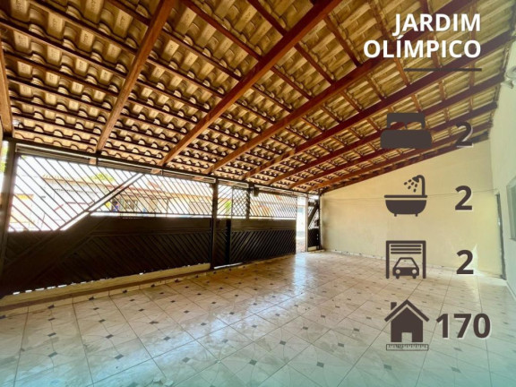 Casa com 2 Quartos para Alugar, 170 m² em Jardim Olímpico - Aparecida De Goiânia