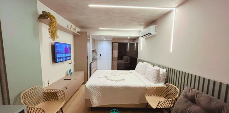 Imagem Apartamento com 1 Quarto à Venda, 25 m² em Cabo Branco - João Pessoa