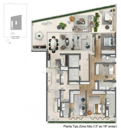 Imagem Apartamento com 4 Quartos à Venda, 263 m² em Jardim Paulista - São Paulo