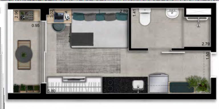 Imagem Apartamento com 1 Quarto à Venda, 45 m² em Jardim Vila Mariana - São Paulo