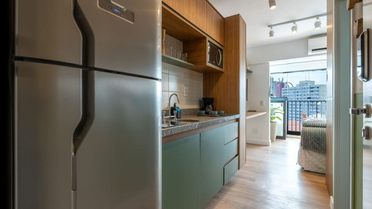 Imagem Apartamento com 1 Quarto para Alugar, 22 m² em Consolação - São Paulo