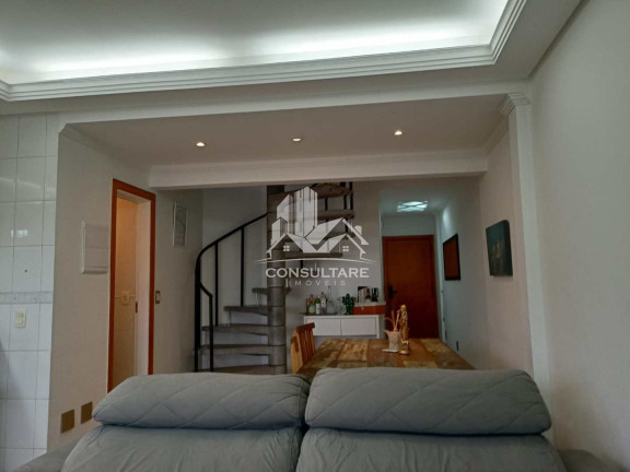 Imagem Cobertura com 2 Quartos à Venda, 111 m² em Estuário - Santos