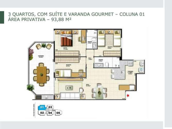 Imagem Apartamento com 3 Quartos à Venda, 94 m² em Rio De Janeiro Imagem Apartamento com 3 Quartos à Venda, 94 m² em Rio De Janeiro