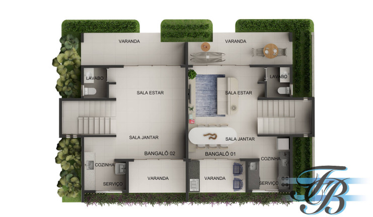 Imagem Casa de Condomínio com 3 Quartos à Venda, 98 m² em Ponta De Campina - Cabedelo Imagem Casa de Condomínio com 3 Quartos à Venda, 98 m² em Ponta De Campina - Cabedelo