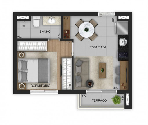 Imagem Imóvel com 2 Quartos à Venda, 48 m² em Vila Prudente - São Paulo