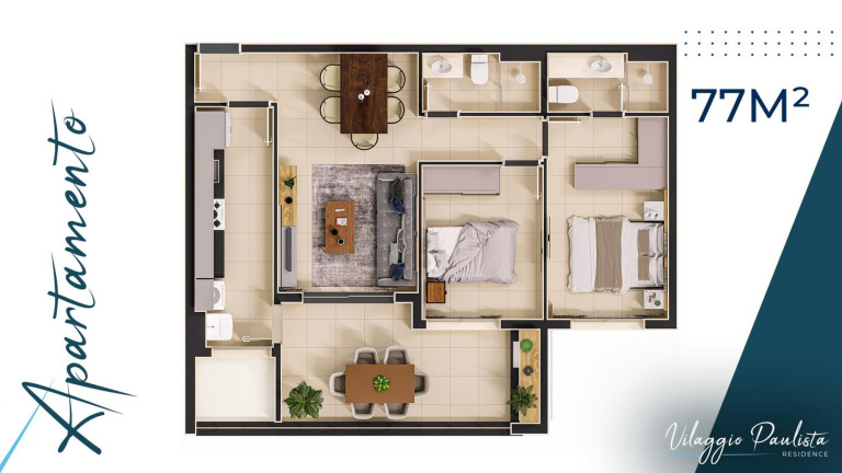 Imagem Imóvel com 2 Quartos à Venda, 76 m² em Jardim Paulista - Ribeirão Preto Imagem Imóvel com 2 Quartos à Venda, 76 m² em Jardim Paulista - Ribeirão Preto