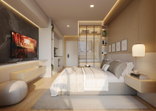 Imagem Imóvel com 1 Quarto à Venda, 25 m² em Centro - Curitiba