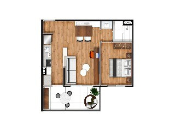 Imagem Apartamento com 2 Quartos à Venda, 61 m² em Morumbi - São Paulo Imagem Apartamento com 2 Quartos à Venda, 61 m² em Morumbi - São Paulo