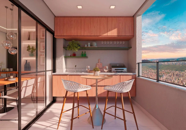 Imagem Apartamento com 2 Quartos à Venda, 52 m² em Serra - Belo Horizonte