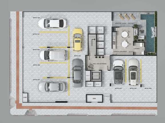 Imagem Apartamento com 3 Quartos à Venda, 100 m² em Palmas - Governador Celso Ramos