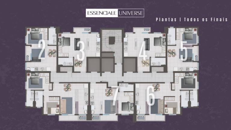 Imagem Apartamento com 2 Quartos à Venda, 61 m² em Setor Leste Universitário - Goiânia