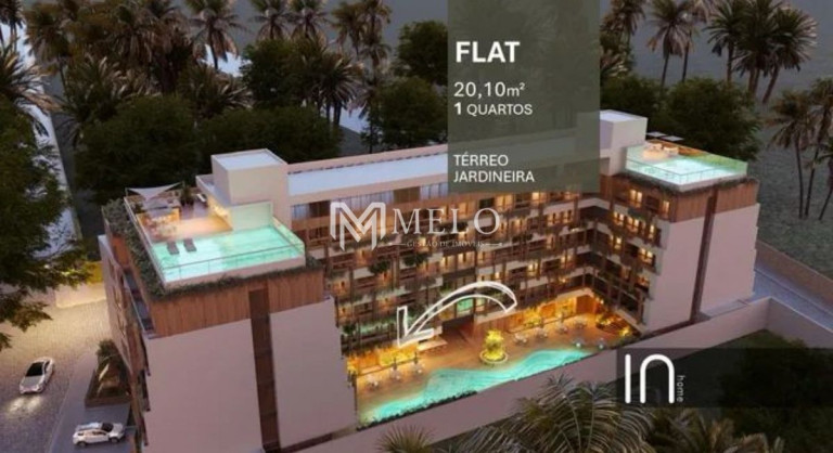 Imagem Apartamento com 2 Quartos à Venda, 39 m² em Tamandaré Imagem Apartamento com 2 Quartos à Venda, 39 m² em Tamandaré