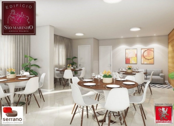 Imagem Apartamento com 2 Quartos à Venda, 50 m² em Anália Franco - São Paulo Imagem Apartamento com 2 Quartos à Venda, 50 m² em Anália Franco - São Paulo