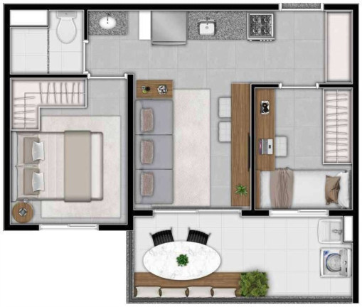 Imagem Imóvel com 1 Quarto à Venda, 36 m² em Santana - São Paulo