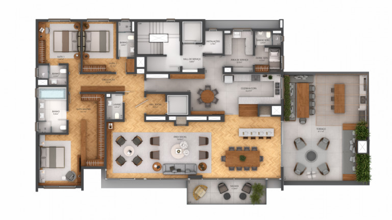 Imagem Apartamento com 3 Quartos à Venda, 268 m² em Rio Branco - Porto Alegre