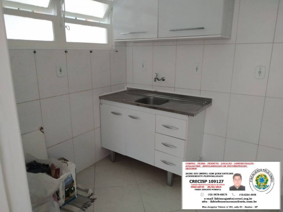 Imagem Apartamento com 1 Quarto à Venda, 30 m² em Gonzaga - Santos
