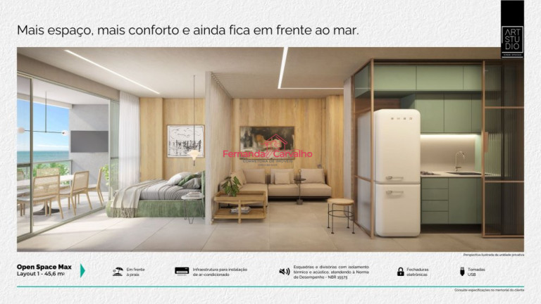 Imagem Apartamento com 1 Quarto à Venda, 18 m² em Pituba - Salvador