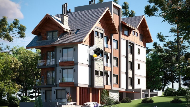 Apartamento com 2 Quartos à Venda, 83 m² em Centro - Gramado