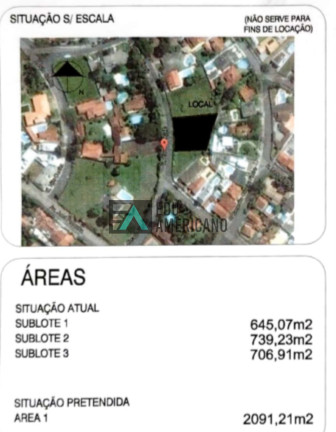 Imagem Terreno à Venda, 2.091 m² em Vila Santista - Atibaia Imagem Terreno à Venda, 2.091 m² em Vila Santista - Atibaia