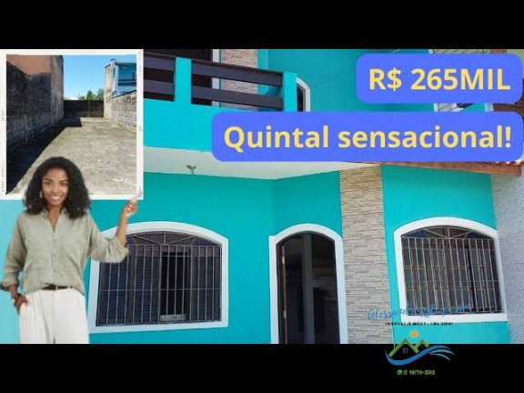Casa com 2 Quartos à Venda, 61 m² em Cibratel Ii - Itanhaém