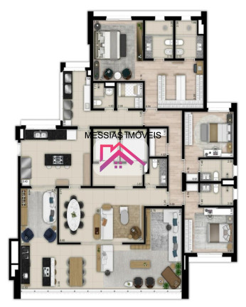 Imagem Imóvel com 3 Quartos à Venda, 277 m² em Pinheiros - São Paulo