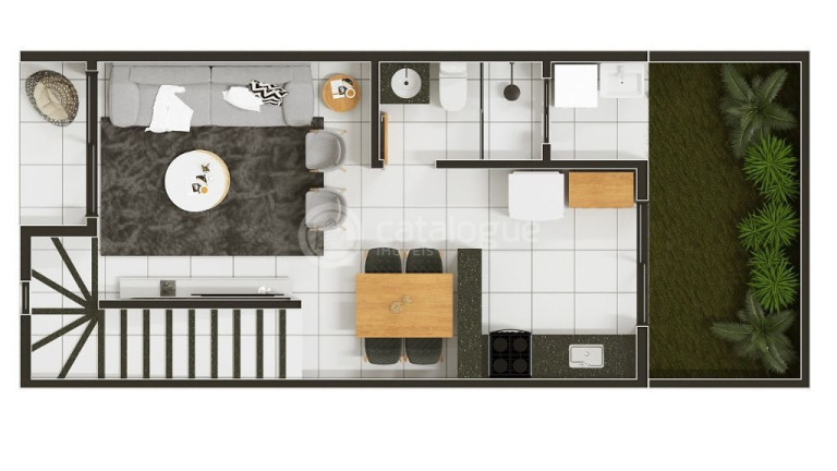 Imagem Casa de Condomínio com 2 Quartos à Venda, 62 m² em Parque Das árvores - Parnamirim Imagem Casa de Condomínio com 2 Quartos à Venda, 62 m² em Parque Das árvores - Parnamirim