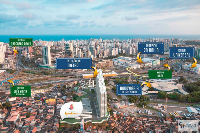 Imagem Apartamento com 2 Quartos à Venda, 45 m² em Pernambués - Salvador Imagem Apartamento com 2 Quartos à Venda, 45 m² em Pernambués - Salvador
