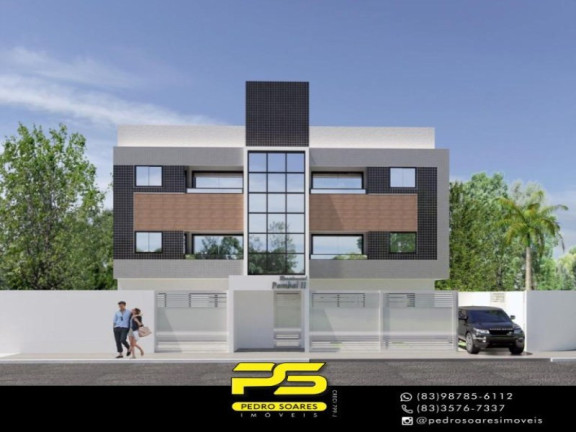 Apartamento com 2 Quartos à Venda, 58 m² em Mangabeira - João Pessoa